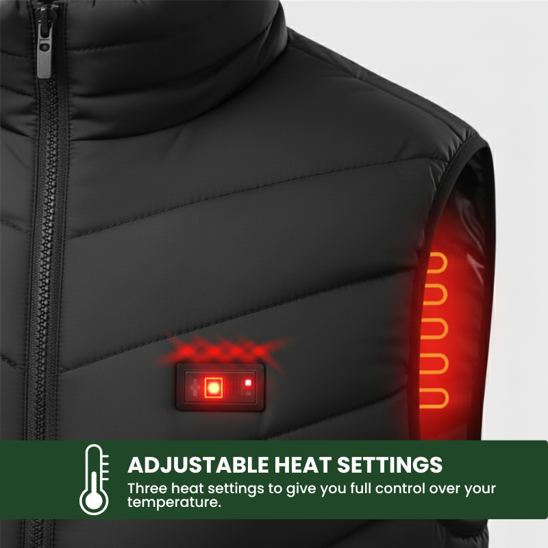 BlazeLayer™ Verwarmd Wintervest voor heren