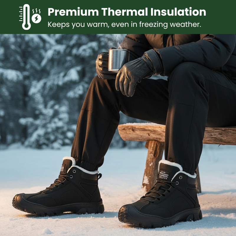 GlacierStep™ Herrenstiefel, wasserdicht, mit Fleece gefüttert