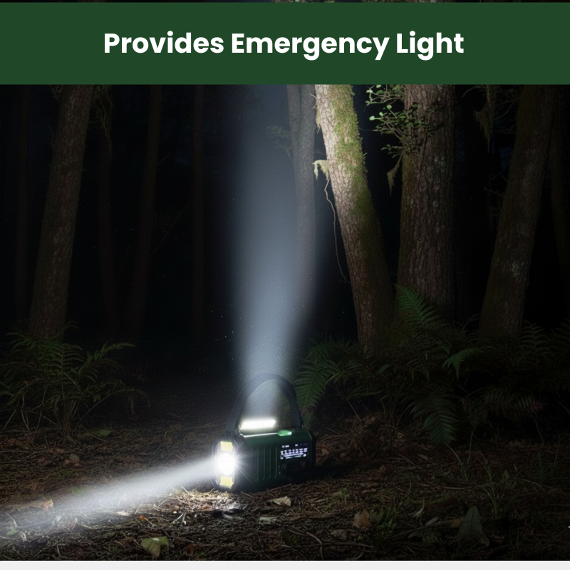 Solaraid™ Emergency Solar Crank Radio
