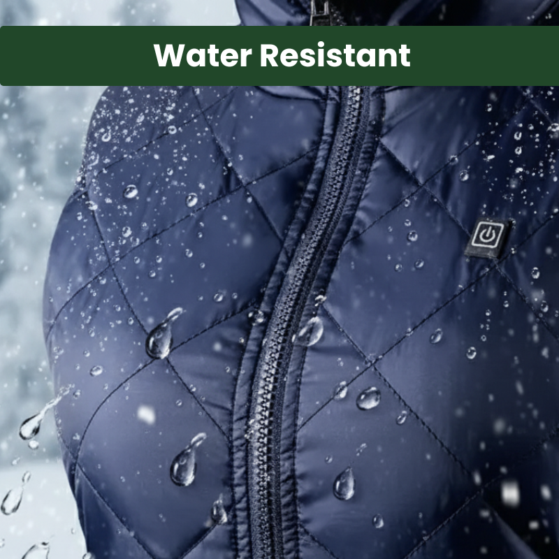 ThermoShield™ Beheizte wasserabweisende Winterweste für Frauen