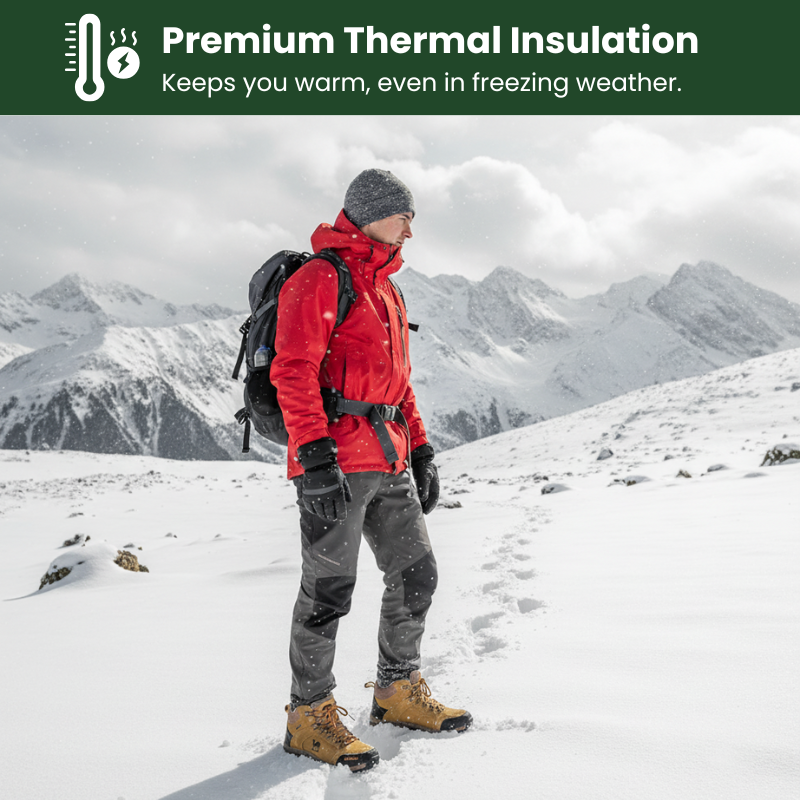 ArcticTrail™ Herren-Winterwanderstiefel mit Fleece-Futter