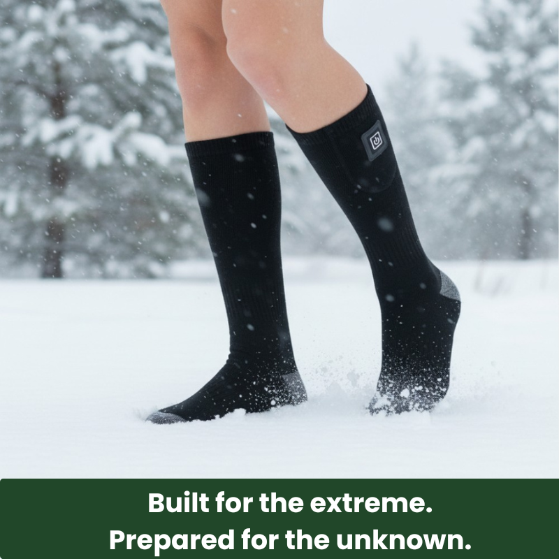 Chaussettes chauffantes rechargeables HeatFlex™