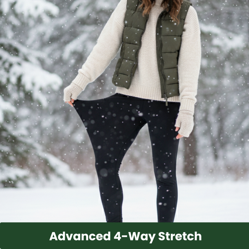 FleeceFit™ Women’s Fleece-Lined Winter Leggings