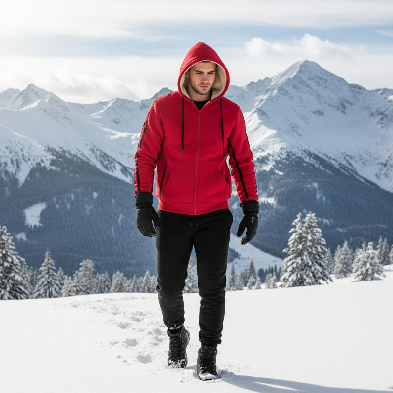 NordShield™ Outdoor Set voor heren met fleecevoering