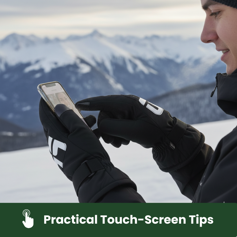 WinterGuard™ waterdichte, met fleece gevoerde uniseks winterhandschoenen