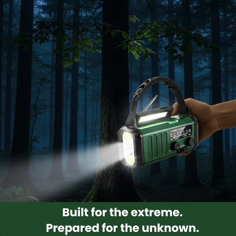 Solaraid™ Emergency Solar Crank Radio