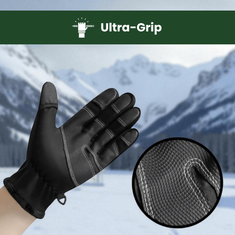 FrostGrip™ Waterproof Winter Gloves with Touchscreen Control