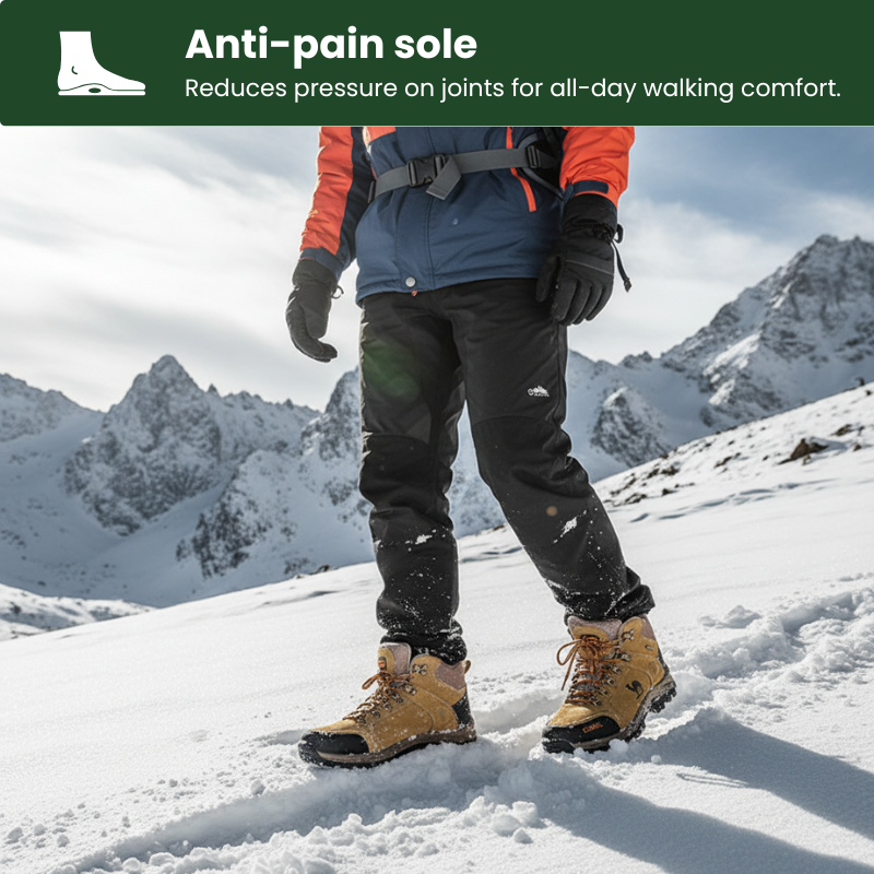 ArcticTrail™ Herren-Winterwanderstiefel mit Fleece-Futter