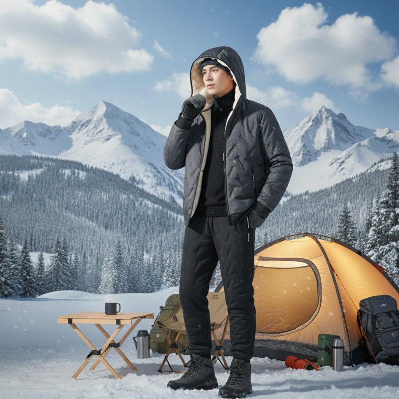 ForgeTrail™ heren fleece gevoerde jasset