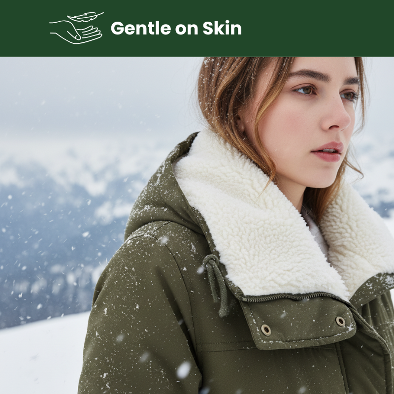 IcePeak™ dames fleece gevoerd winterjack met capuchon