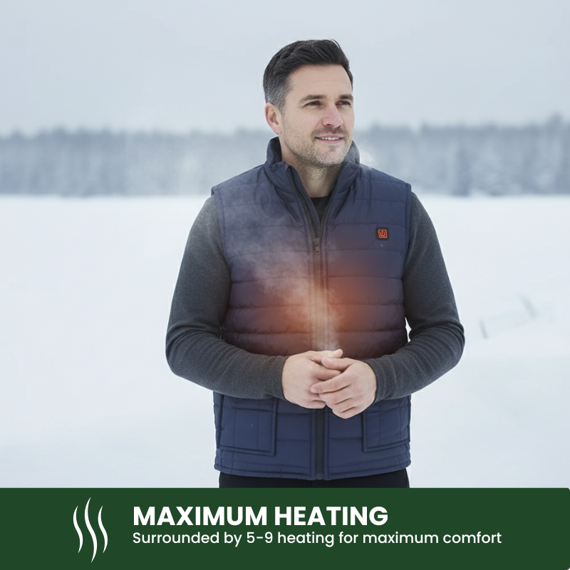 PolarFlex™ Unisex Heated Winter Vest