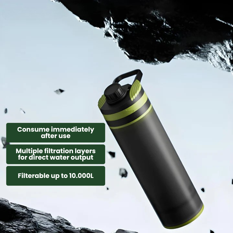 Alfa Survival™ Water Filter – 10,000L Capacity – BPA-Free