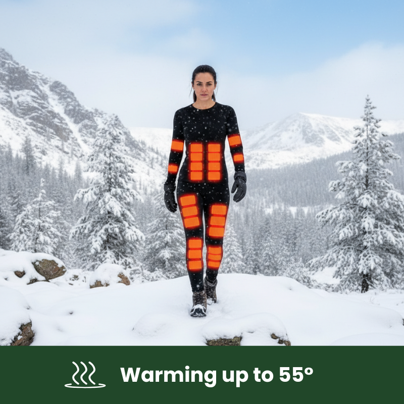ThermaFit™ Women's Heated Winter Underwear Set