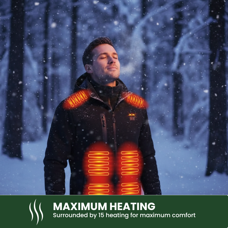 TrailMaster™ Men’s Heated Waterproof Hiking Jacket