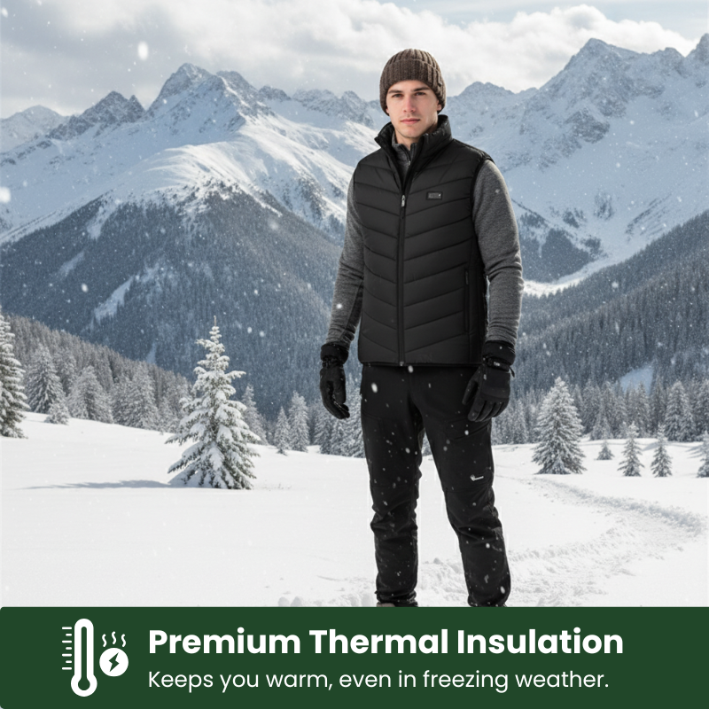 BlazeLayer™ Verwarmd Wintervest voor heren