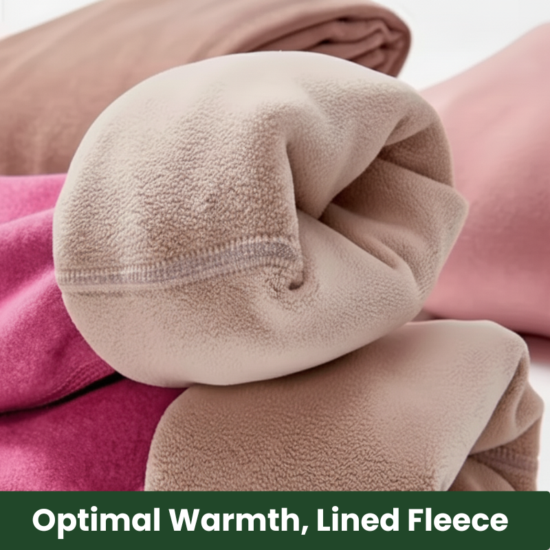 Ensemble de sous-vêtements thermiques doublés en polaire pour femmes ArcticLuxe™