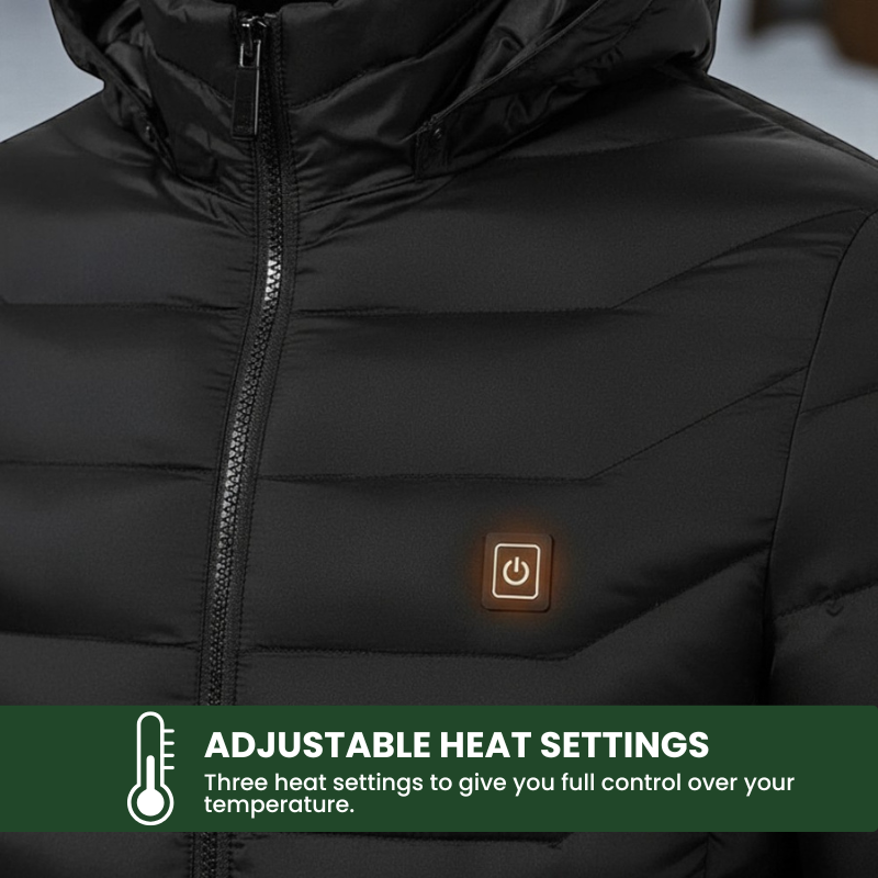 VentureHeat™ Veste d'extérieur chauffante imperméable pour hommes