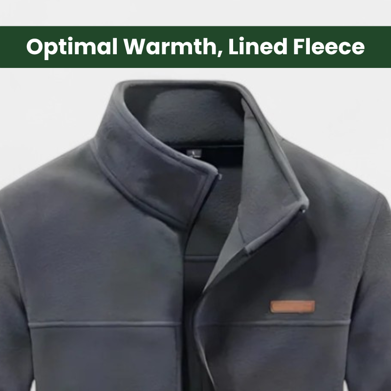 BreezeGuard™ Men’s Windbreaker Fleece Jacket