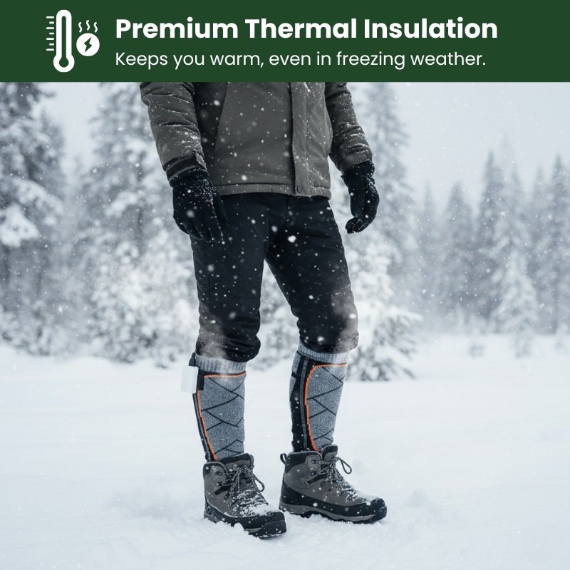 HeatStride™ Unisex beheizte Thermo-Wintersocken