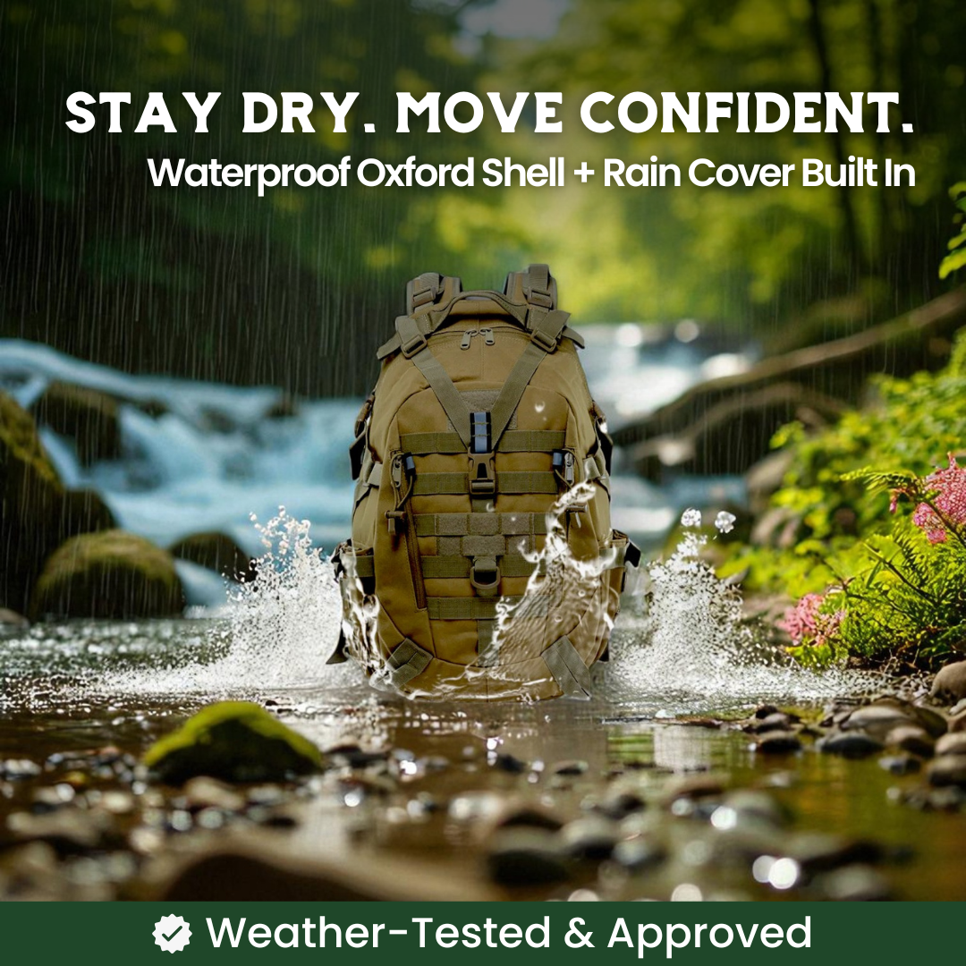 Rovex - 40L Breathable Support, Reliable Carry, Trail-Tested Tough