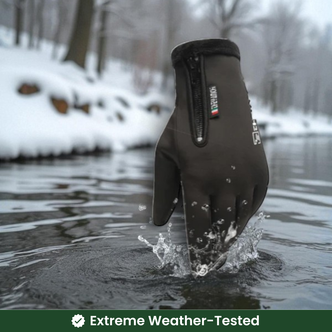 FrostGrip™ Waterproof Winter Gloves with Touchscreen Control
