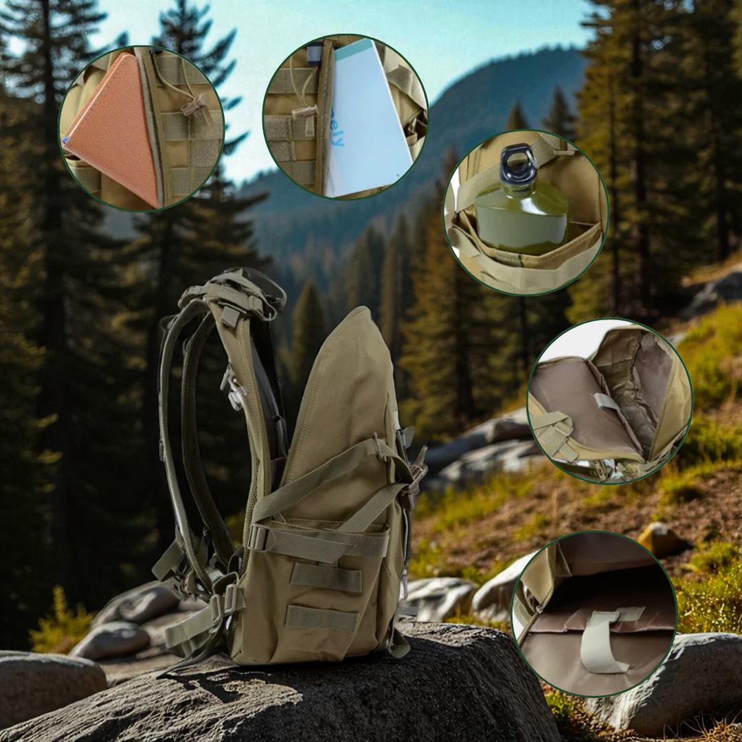 Rovex - 40L Breathable Support, Reliable Carry, Trail-Tested Tough