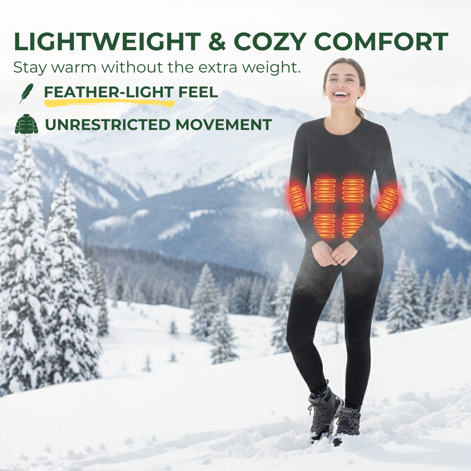 WarmCore™ Women’s Heated Thermal Winter Shirt