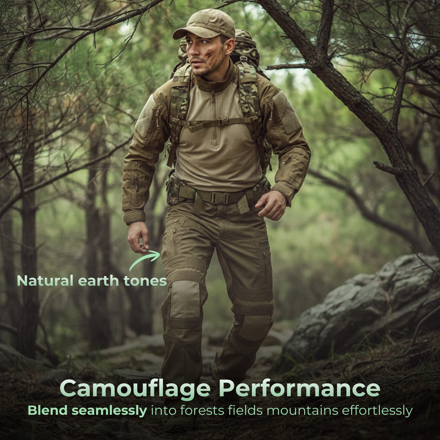 IronPeak™ Tactical-Wanderanzug-Set für Männer