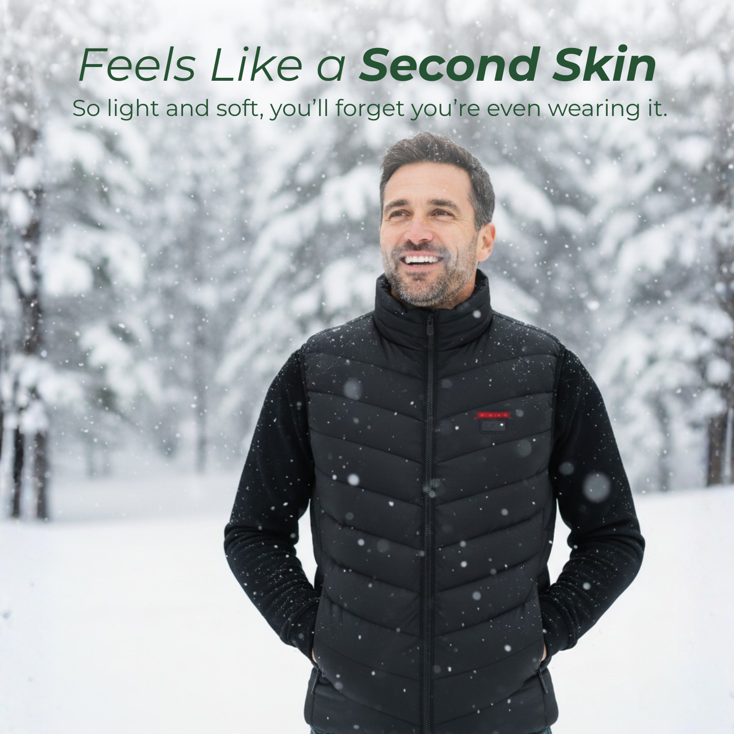 BlazeLayer™ Beheizte Winterweste für Männer