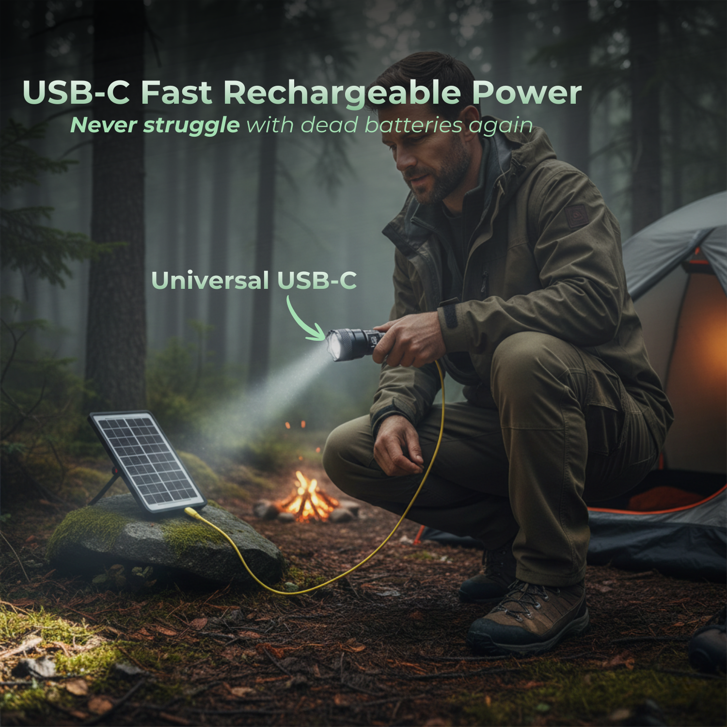 VentureLite™ Rechargeable LED Flashlight