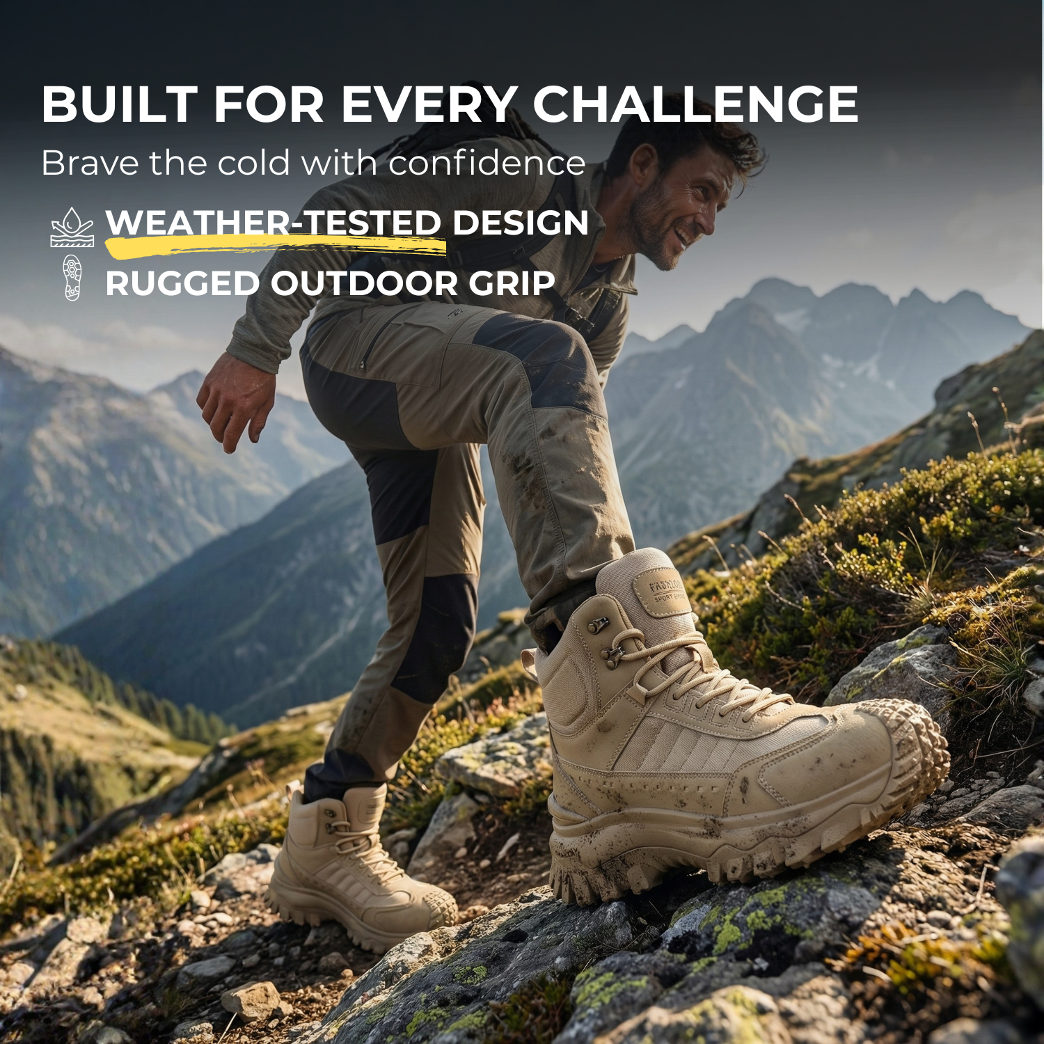 VentureStride™ Men’s Outdoor Hiking Boots