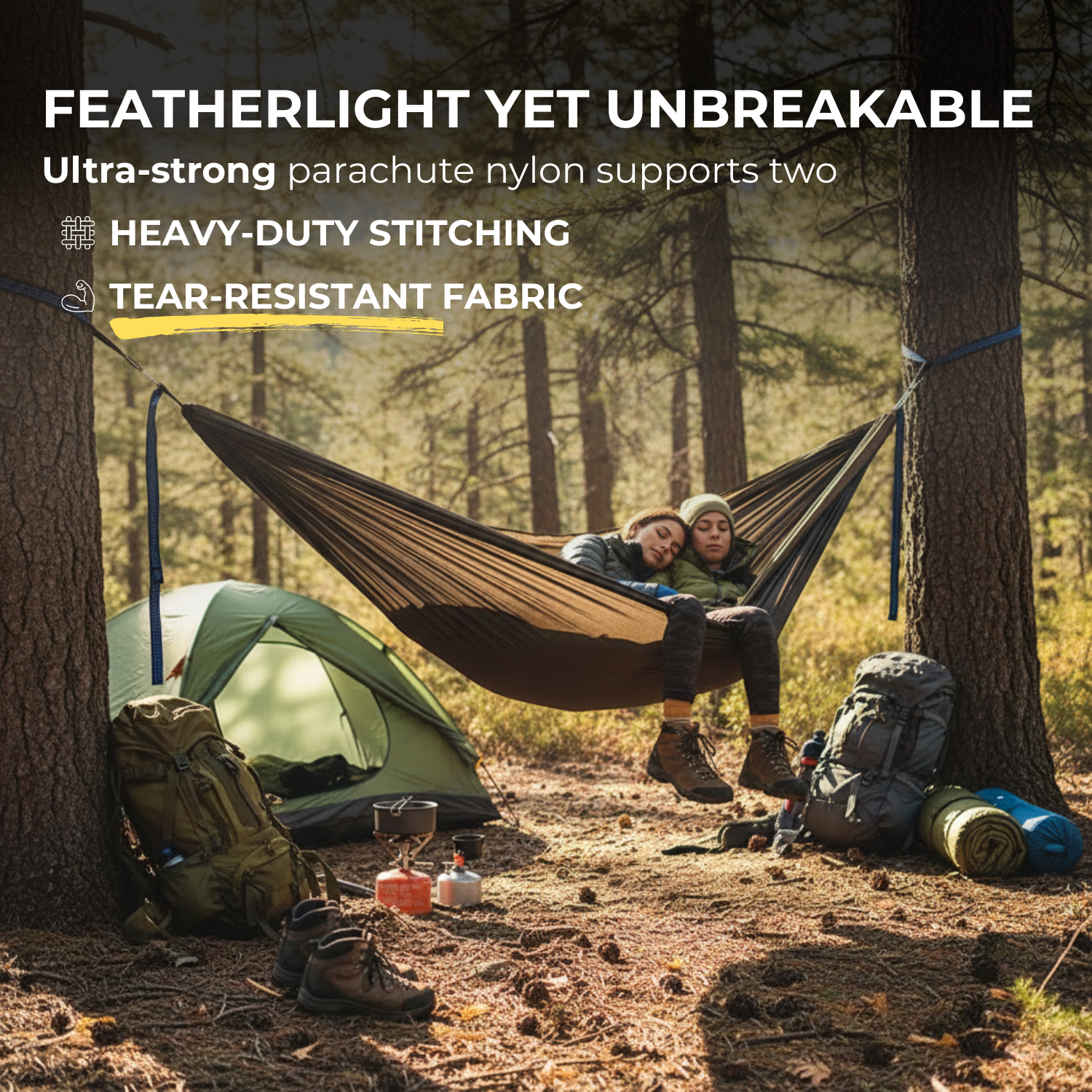 SkyNest™ Double Travel Hammock