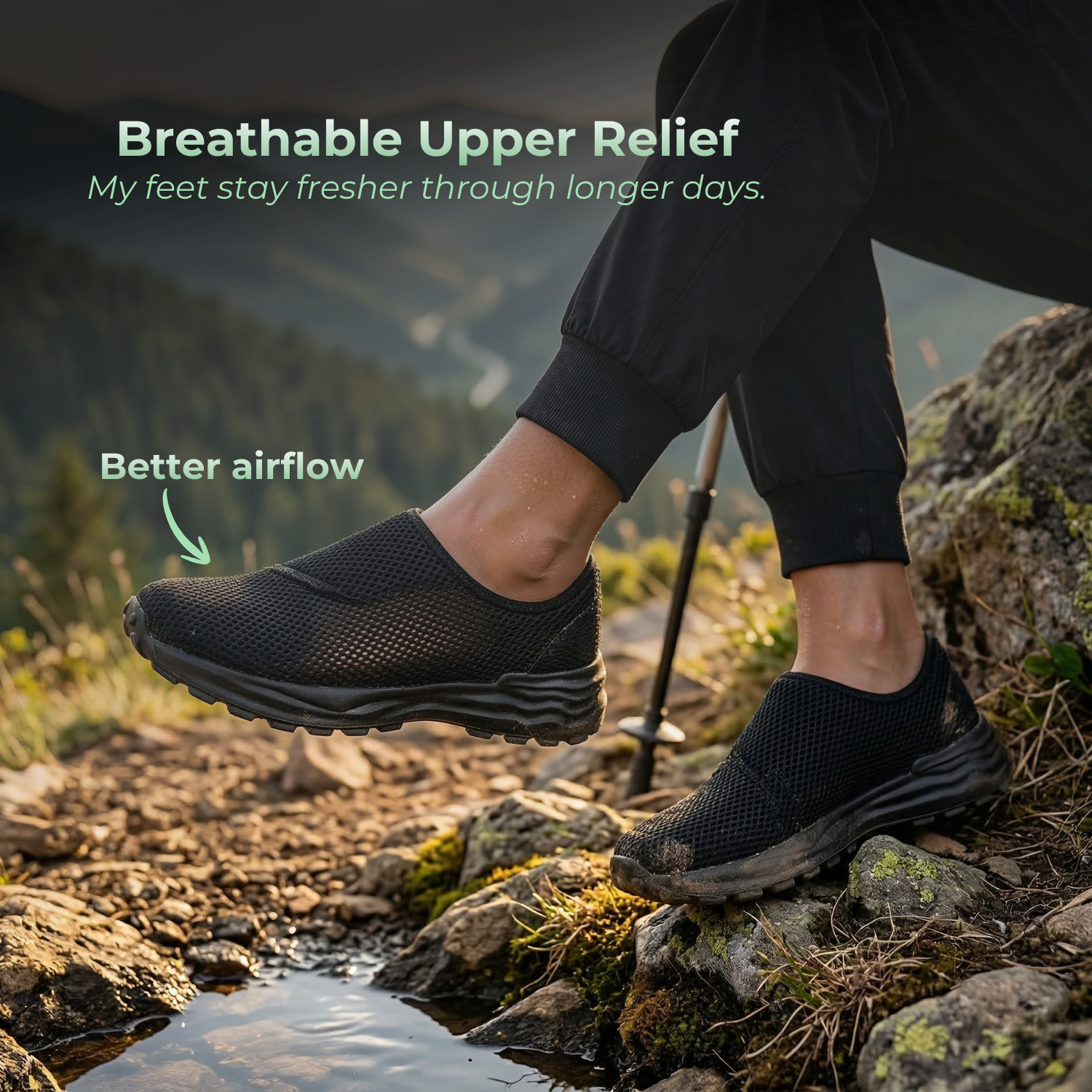FlexiStep™ Breathable Orthopedic Slip-On Shoes