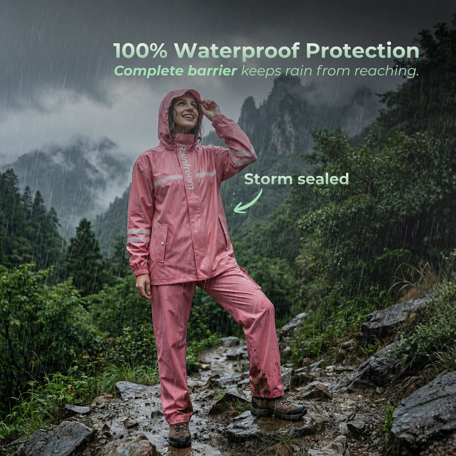 RainGuard™ Women’s Outdoor Rain Suit