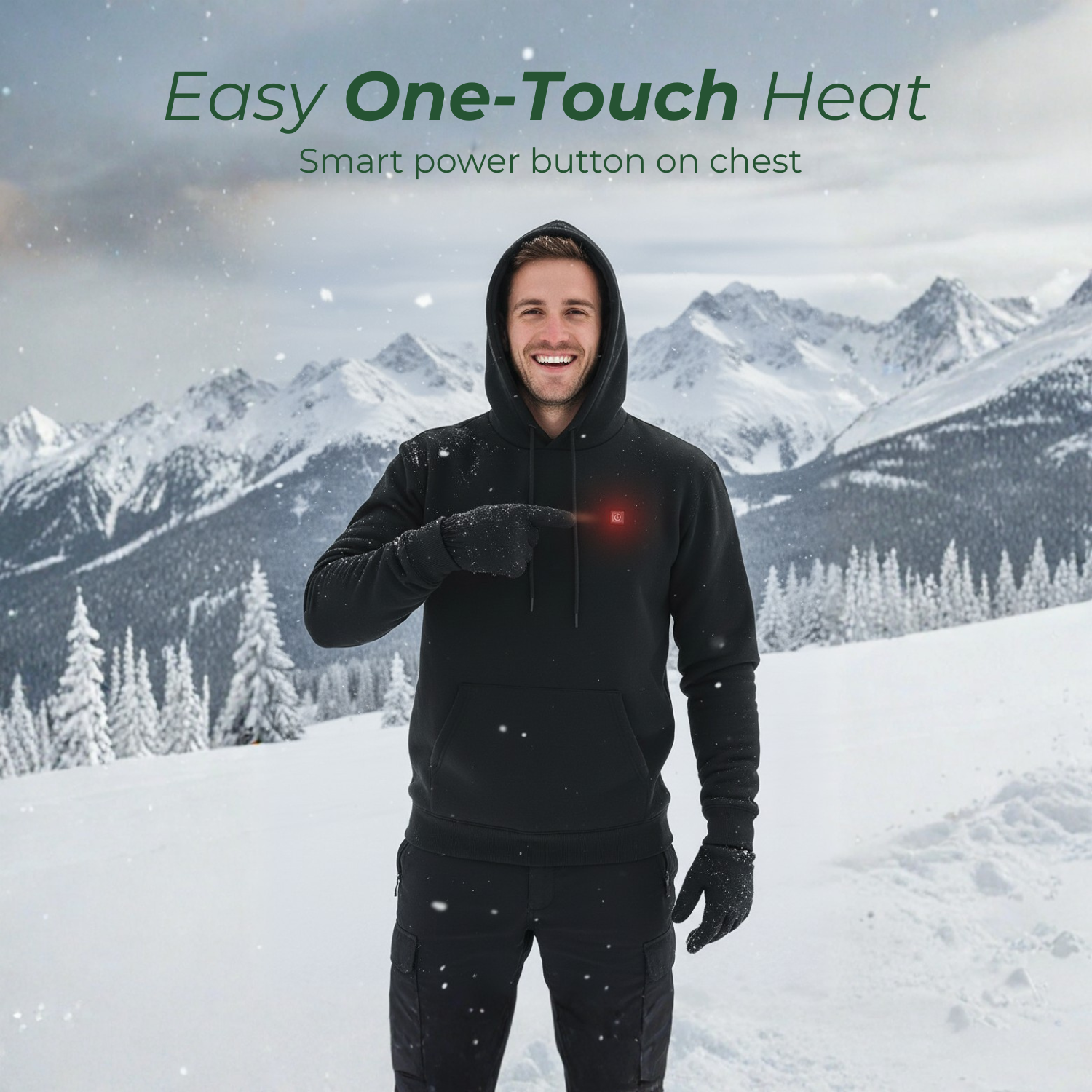 HeatFusion™ Unisex beheizter Winter-Hoodie