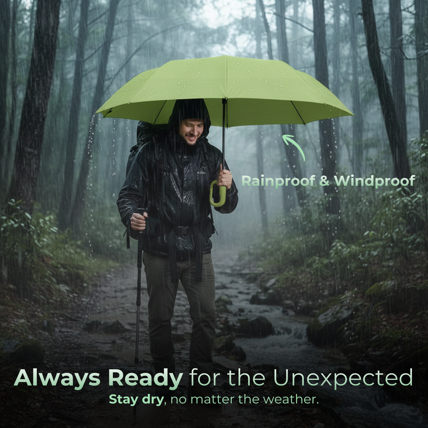SkyShield™ Automatic Folding Umbrella