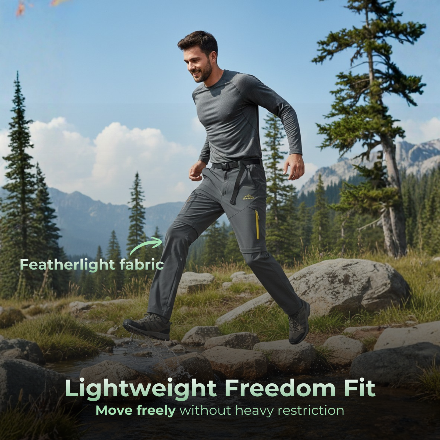 SummitCore™ Herren Cabrio Outdoor Cargo-Hose