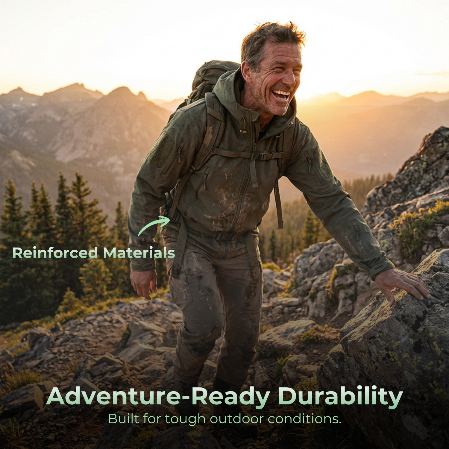 StormGuard™ Men’s Waterproof Hiking Jacket