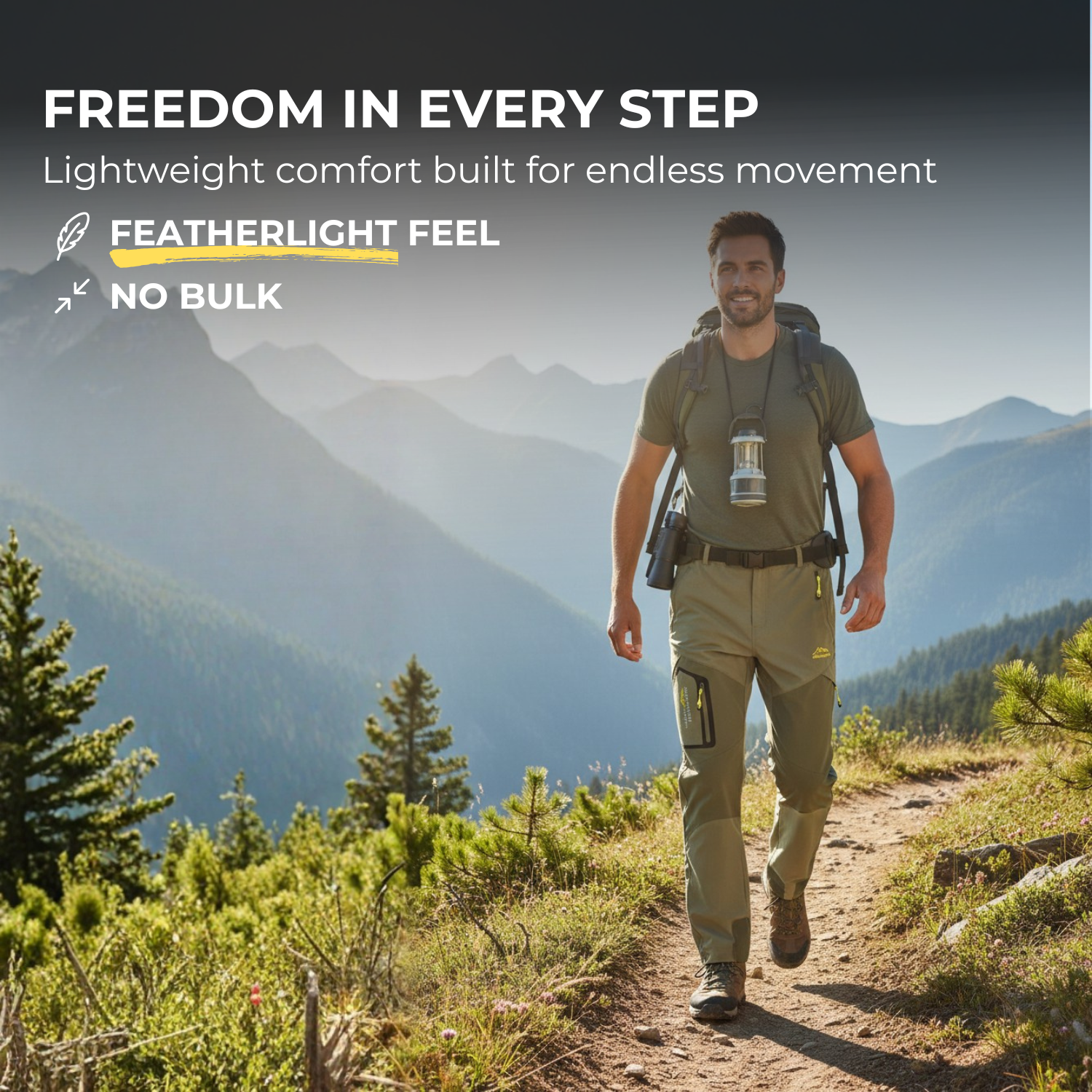 TerraVenture™ Men’s Convertible Quick-Dry Zip-Off Pants