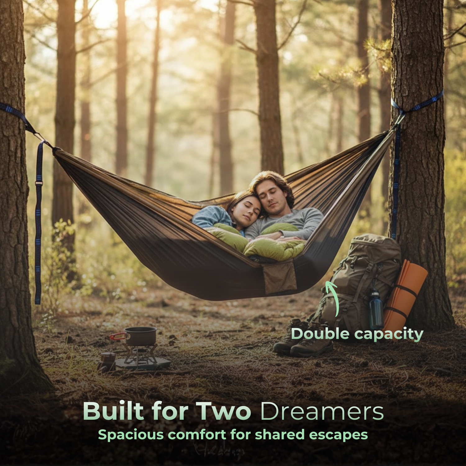 SkyNest™ Double Travel Hammock