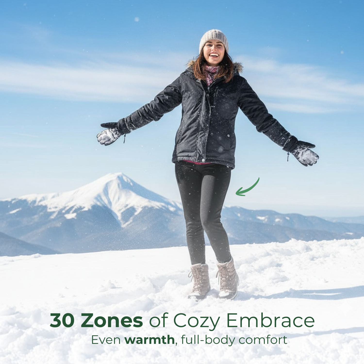 WarmFlex™ Beheizte Winter-Leggings für Frauen