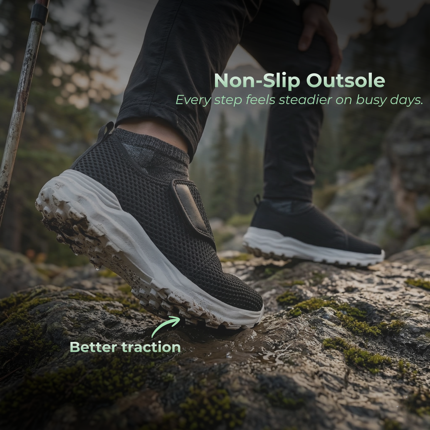FlexiStep™ Breathable Orthopedic Slip-On Shoes