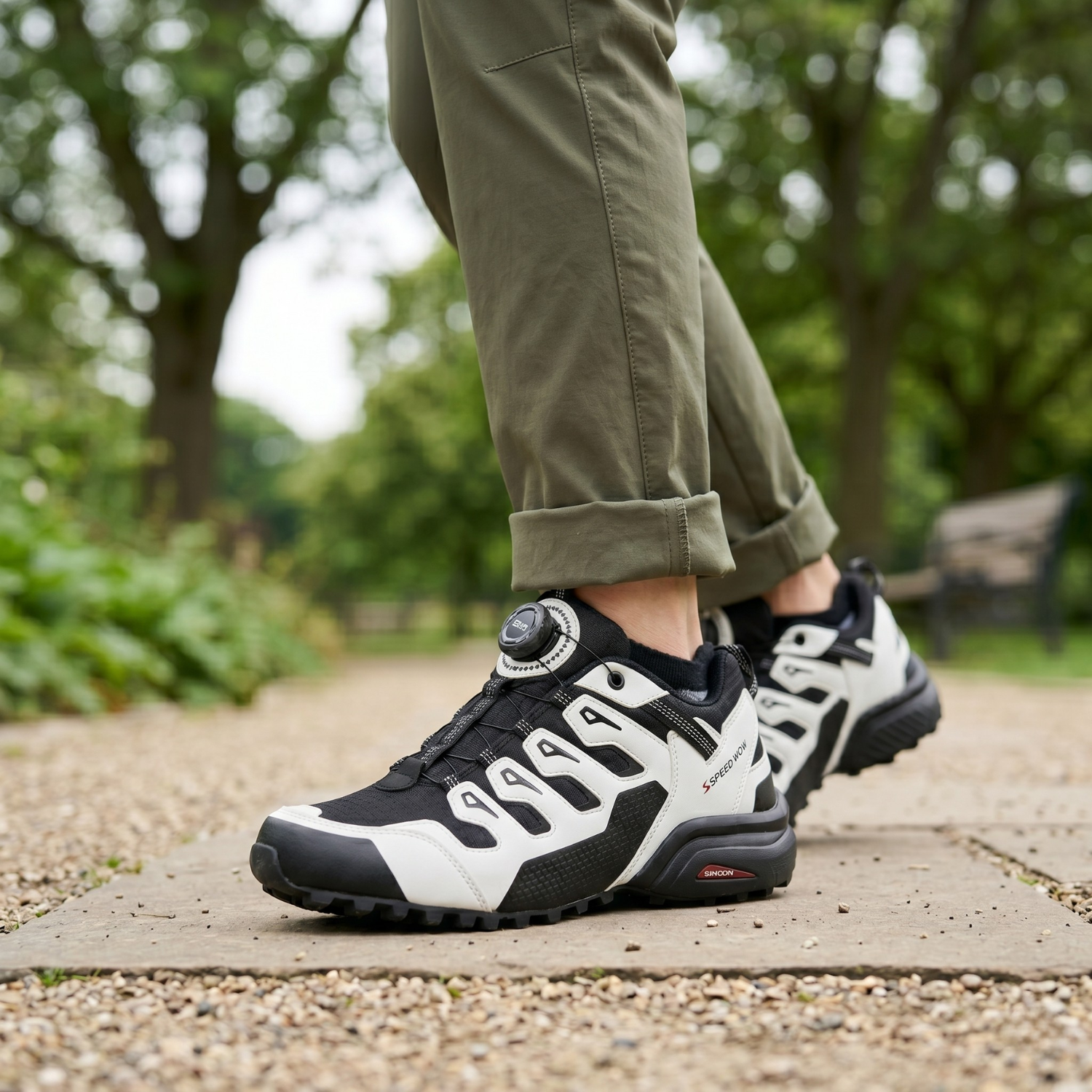 PeakTrail™ Männer stoßdämpfende Outdoor-Wanderschuhe