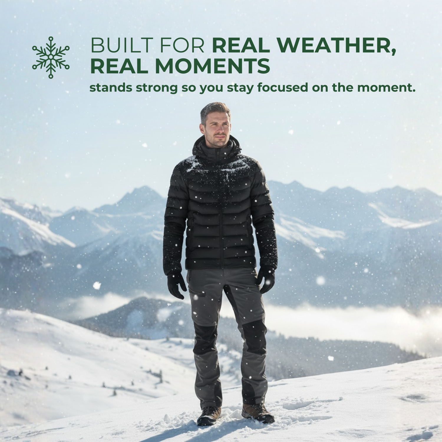 HeatFlow™ Beheizte Herren-Leistungsjacke