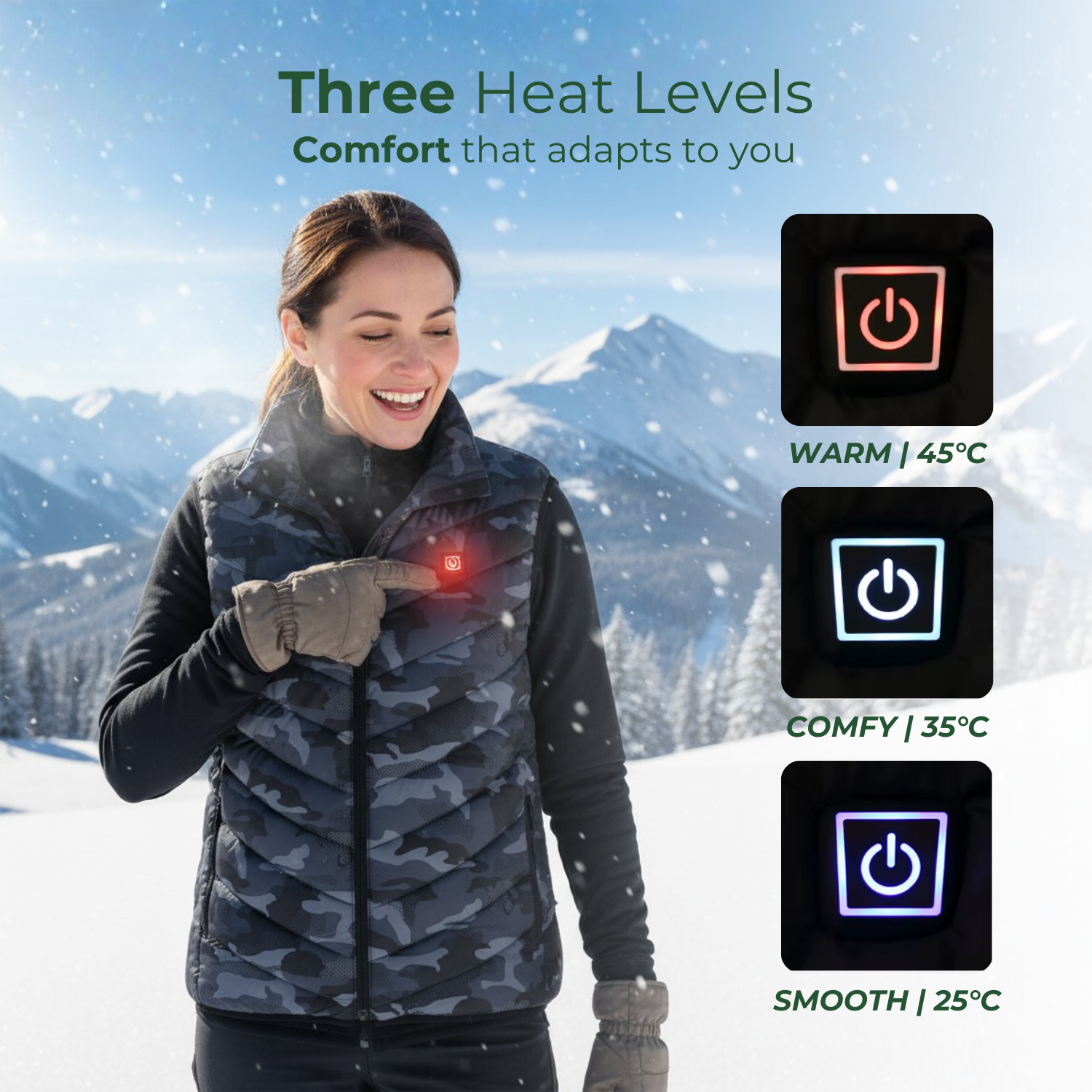 ThermaVest™ Wärmeweste - Leichte elektrische Wärmeweste für Männer und Frauen