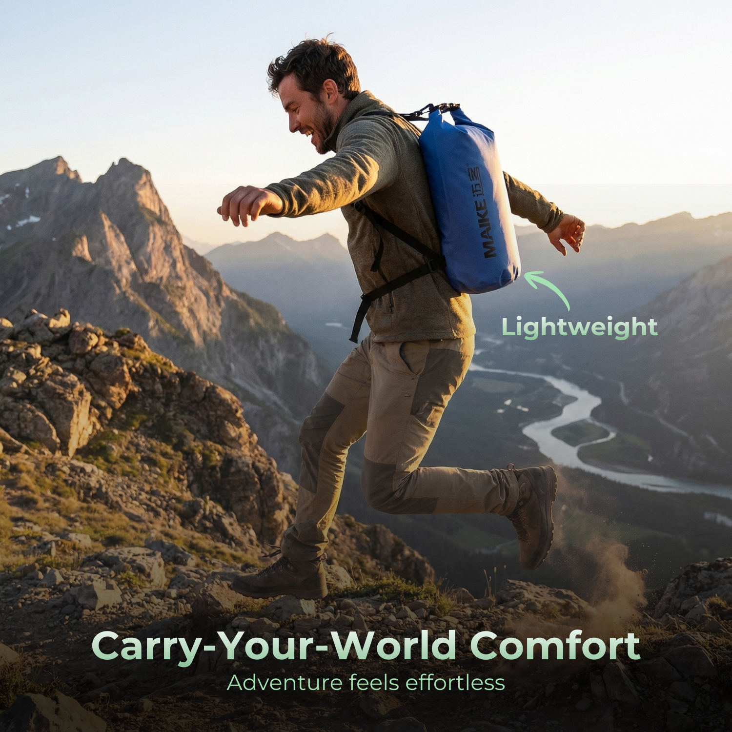 DryGuard™ Waterproof Hiking Backpack
