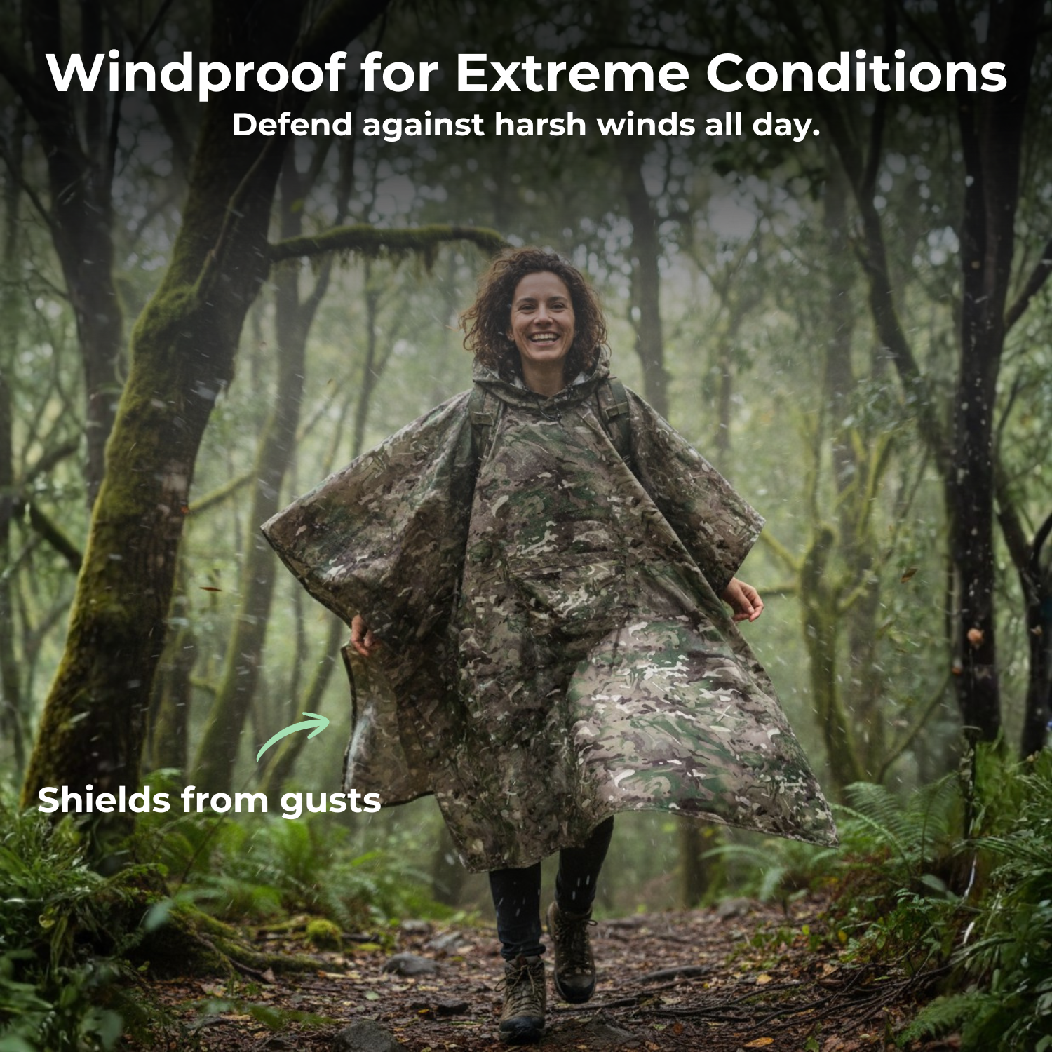 StormShield™ Waterproof Outdoor Rain Poncho