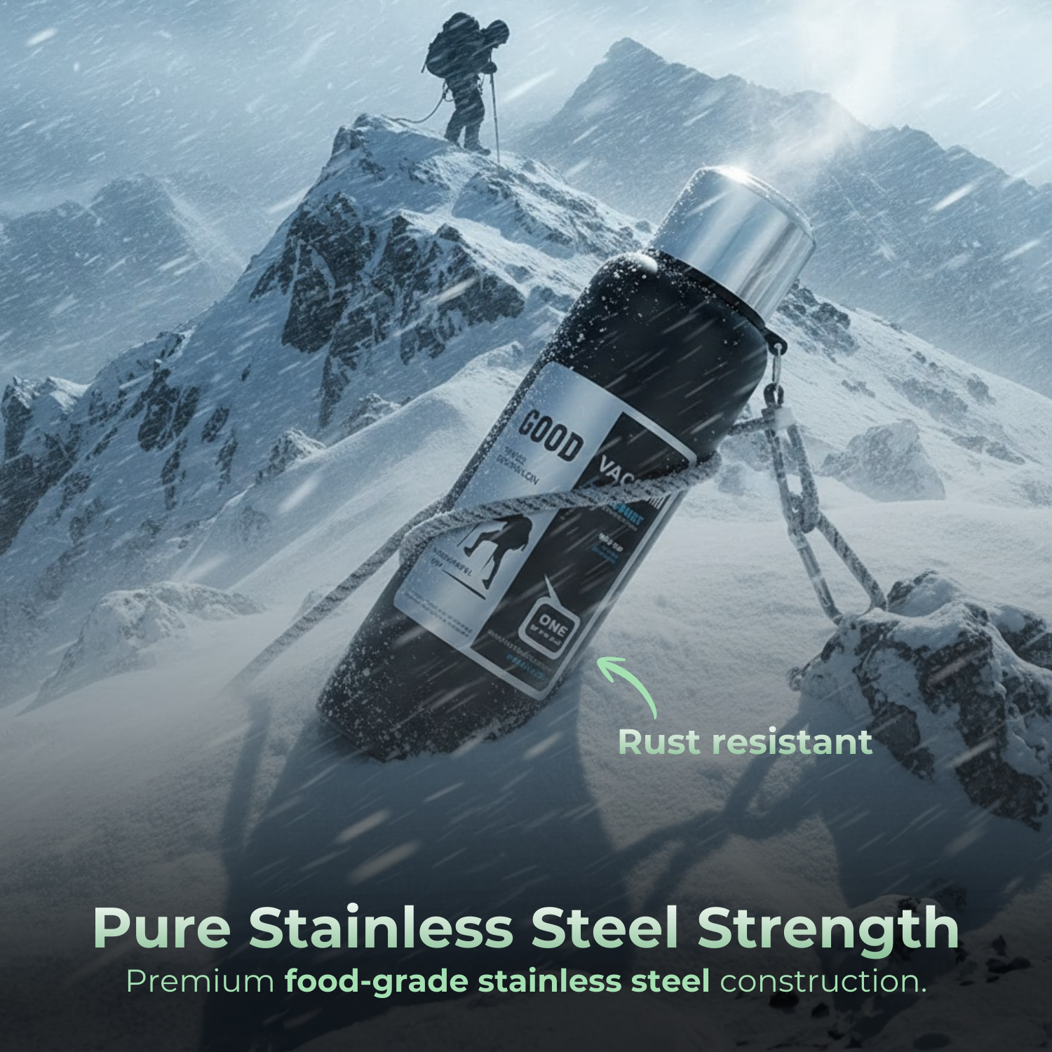 StainlessPro™ Large-Capacity Insulated Outdoor Bottle