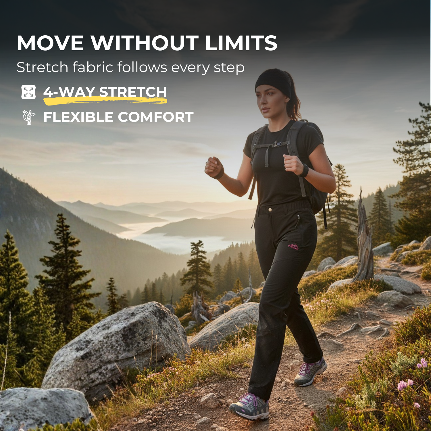 SummitFlex™ Wasserdichte Trekking-Hose für Frauen