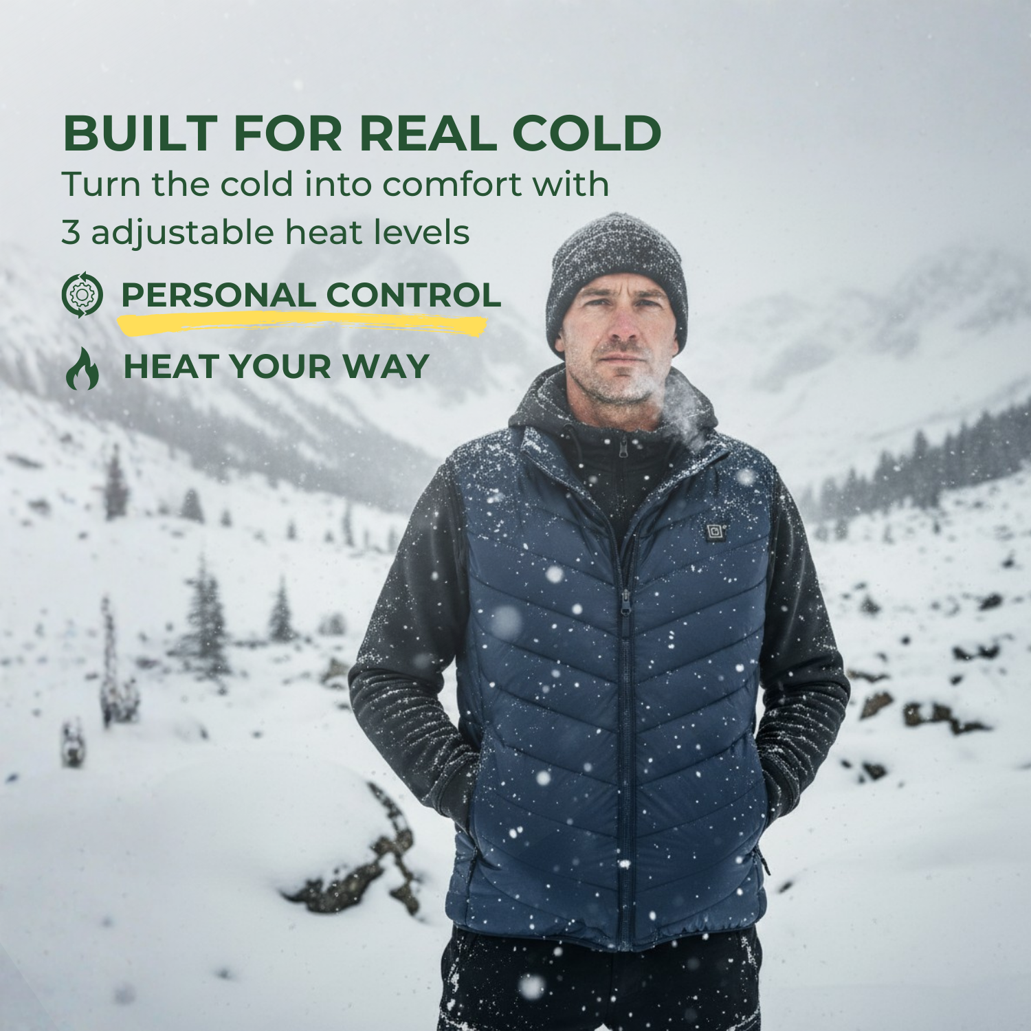 ThermaVest™ Wärmeweste - Leichte elektrische Wärmeweste für Männer und Frauen